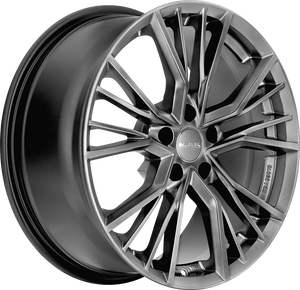 MAK Union Matte Titanium 22x10 +19 5x112mm 66.5mm - Wheelwiz