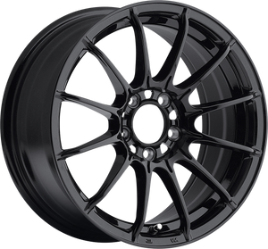 Konig Dial In Gloss Black 15x8 +25 4x100mm 73.1mm - Wheelwiz