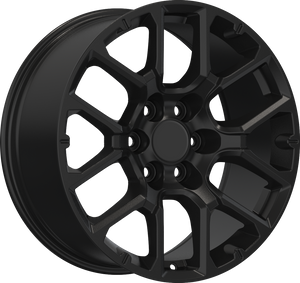 YKW Replica GR1 Gloss Black 20x9 +28 6x139.7mm 78.1mm - Wheelwiz