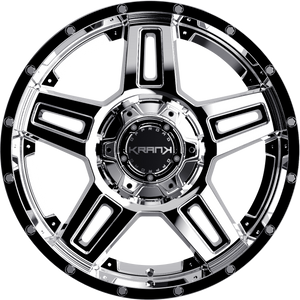 Krank Hammer Chrome 18x9 +18 8x165.1mm 130mm - Wheelwiz