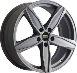 Euro Design Berlin - EFS Matte Gunmetal 16x7 +42 5x100|5x105|5x110|5x112|5x115|5x118|5x108|5x114.3|5x98mm 72.6mm - Wheelwiz