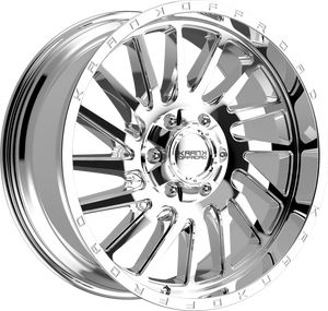 Krank Coil Chrome 20x9 +10 6x135|6x139.7mm 108mm - Wheelwiz