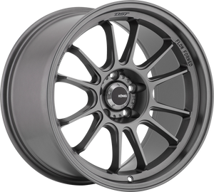 Konig Hypergram Matte Grey 17x8 +40 4x108mm 73.1mm - Wheelwiz