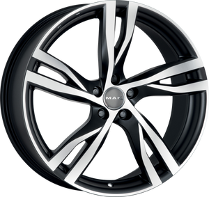 MAK Stockholm W Ice Black 16x7 +50 5x108mm 63.4mm - Wheelwiz