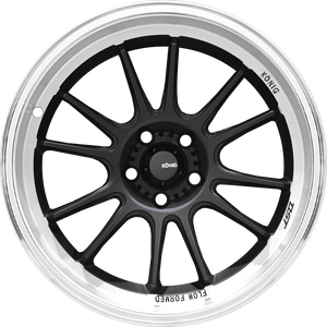 Konig Hypergram Metallic Carbon W/ Machined Lip 17x9 +40 5x100mm 73.1mm - Wheelwiz