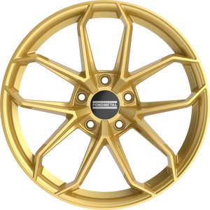 Fondmetal Zelos Matte Gold 20x9 +26 5x112mm 66.5mm - Wheelwiz
