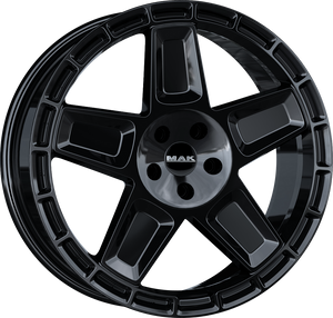 MAK TREK Gloss Black 20x9 +25 5x130mm 84.1mm - Wheelwiz