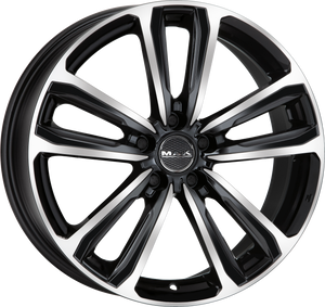MAK Magma Black Mirror 15x6 +40 5x100mm 72mm - Wheelwiz