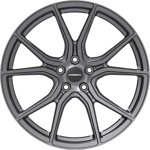 Fondmetal STC45 Matte Titanium 20x10.5 +45 5x114.3mm 70.4mm - Wheelwiz