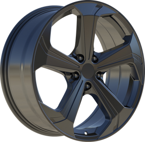 YKW Replica MF8 Gloss Black 18x8 +40 5x114.3mm 64.1mm - Wheelwiz