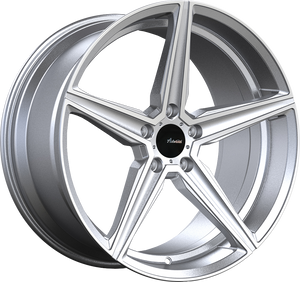 Advanti Cammino Silver w/ Machined Face 18x9 +45 5x112mm 66.6mm - Wheelwiz