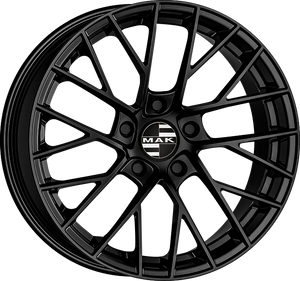 MAK Monaco-D Gloss Black 21x11.5 +59 5x130mm 71.6mm - Wheelwiz
