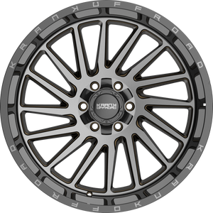 Krank Coil Bronze Dark Tint w/ Gloss Black Barrel 22x12 -44 6x135|6x139.7mm 108mm - Wheelwiz