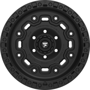 Fittipaldi FTC16SB Satin Black 17x9 -12 6x139.7mm 106.2mm - Wheelwiz