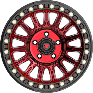 Fittipaldi FB152R Metallic Red 17x9 -38 5x127mm 71.5mm - Wheelwiz