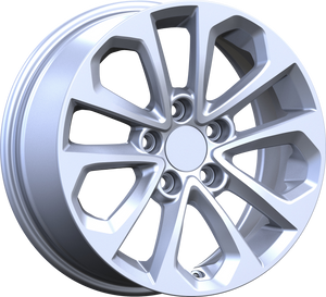 YKW Replica MF21 Silver 16x7 +40 5x114.3mm 64.1mm - Wheelwiz