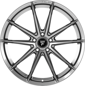 Fittipaldi FS362S Brushed Silver 20x10 +38 5x112mm 66.6mm - Wheelwiz