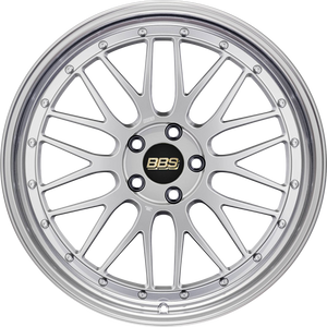BBS LM 19x9.5 +38 5x112 PFS DIAMOND SILVER