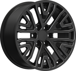YKW Replica GR3 Gloss Black Milled 20x9 +24 6x139.7mm 78.1mm - Wheelwiz