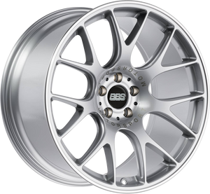 BBS CHR SILVER w/STAINLESS LIP 19x8.5 +51 5x130mm 71.6mm - Wheelwiz