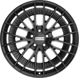 Fondmetal Kari Gloss Black 20x8.5 +34 5x112mm 66.5mm - Wheelwiz