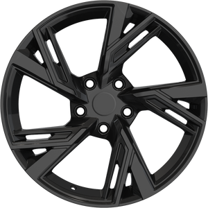 YKW Replica AR12 Gloss Black 18x8 +35 5x112mm 66.6mm - Wheelwiz