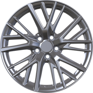 YKW Replica MF24 Matte Gunmetal 17x7 +45 5x114.3mm 60.1mm - Wheelwiz