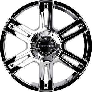 Krank Caliper Chrome 20x9 +18 8x180mm 130.1mm - Wheelwiz