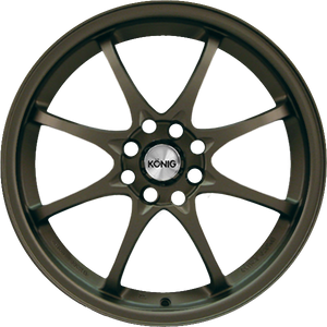 Konig Helium Matte Bronze 15x6.5 +40 4x100mm 73.1mm - Wheelwiz