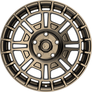 Fittipaldi FT109Z Satin Bronze 17x8 +35 5x108mm 73.1mm - Wheelwiz