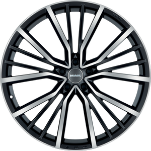 MAK Union Black Mirror 22x10 +32 5x112mm 66.45mm - Wheelwiz