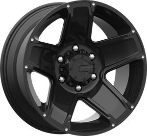 Mamba M13 Matte Black 17x9 -12 6x139.7mm 106.1mm - Wheelwiz