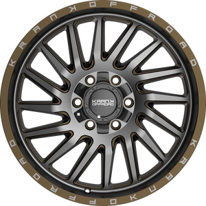 Krank Coil Bronze Dark Tint 20x9 +10 6x135|6x139.7mm 108mm - Wheelwiz