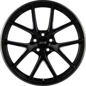BBS CIR BLACK w/STAINLESS LIP 19x9.5 CUSTOM 5x114.3mm - Wheelwiz