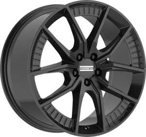 Fondmetal Elatha Gloss Black 20x9 +20 5x112mm 66.5mm - Wheelwiz