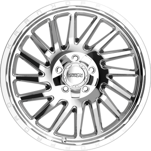 Krank Coil Chrome 20x9 +10 5x127|5x139.7mm 77.8mm - Wheelwiz