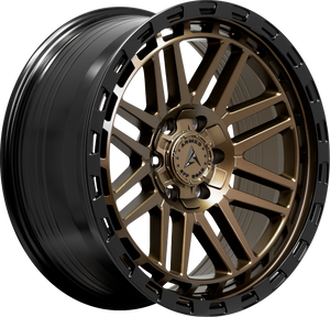 Armed Wheels Tank Matte Black + Bronze Face 18x9 +12 6x135mm 108.1mm - Wheelwiz