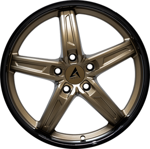 Armed Wheels Boss Matte Bronze + Black Barrel 19x9.5 +40 5x120mm 74.1mm - Wheelwiz