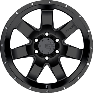 Mamba M14 Matte Black 17x9 +19 5x139.7mm 108.1mm - Wheelwiz