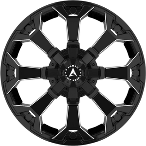 Armed Wheels Attack Gloss Black Milled 20x9 0 5x139.7mm 110.1mm - Wheelwiz