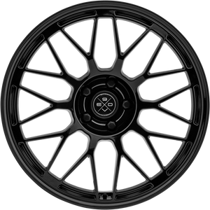 Fondmetal 9Evo Gloss Black 19x8 +19 5x112mm 66.5mm - Wheelwiz