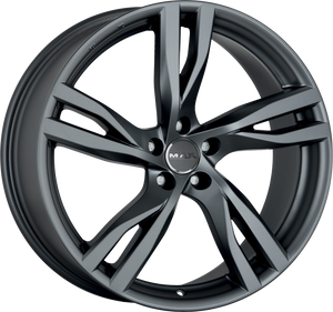 MAK Stockholm Matte Titanium 18x8 +50 5x112mm 57.1mm - Wheelwiz