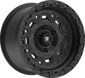 Fittipaldi FTC16SB Satin Black 17x9 -12 6x139.7mm 106.2mm - Wheelwiz