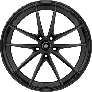Konig Oversteer Gloss Black 18x8 +45 5x108mm 73.1mm - Wheelwiz