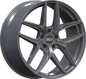 Euro Design Forza Gloss Gunmetal 20x9 +35 5x114.3mm 72.6mm