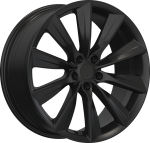 YKW Replica TS1 Matte Black 19x9.5 +35 5x114.3mm 64.1mm - Wheelwiz
