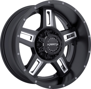 Krank Hammer Gloss Black Milled 18x9 +18 6x135|6x139.7mm 108mm - Wheelwiz