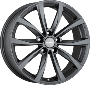 MAK Wolf Gloss Black 20x7.5 +44 5x112mm 57.1mm - Wheelwiz
