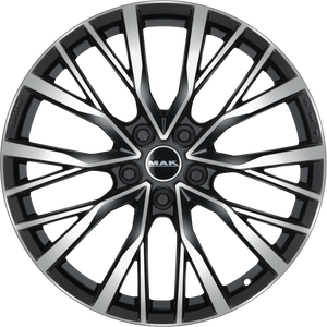 MAK Kent Black Mirror 21x9.5 +44 5x120mm 72.6mm - Wheelwiz