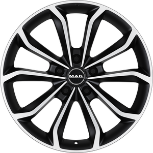 MAK Xenon Ice Black 20x8.5 +35 5x127mm 71.6mm - Wheelwiz